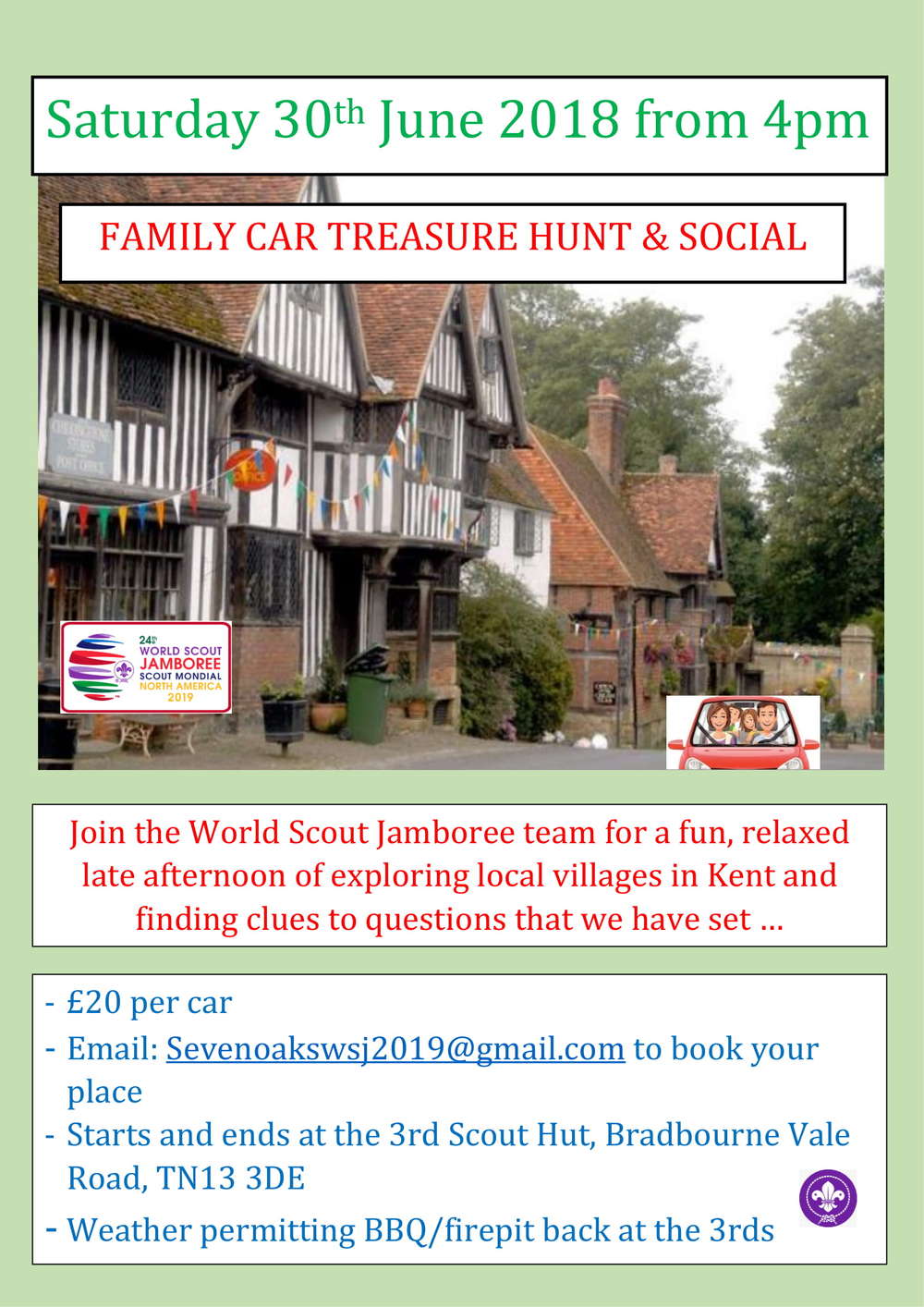 Sevenoaks WSJ 2019: Car Rally 