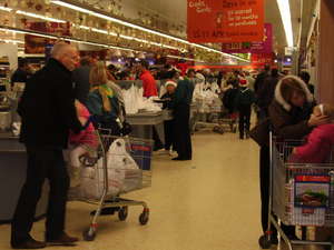 Bag packing in Sainsburys